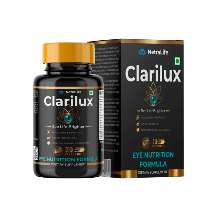 Clarilux — eye nutrition veg capsules, Nigeria
